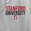 Stanford University Stacked Cropped Hoodie Pullover Sweatshirt - 2 of 4