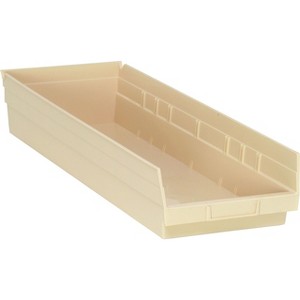 Quantum Storage Systems Economy Shelf Bin, 23-5/8"W X 8-3/8"D X 4"H - 1 of 2