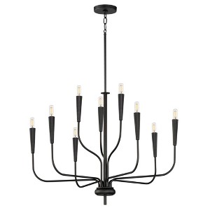 Maxim Lighting Vela 9 - Light Chandelier in  Black - 1 of 4