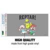 Rugrats Reptar! Automotive Bumper Sticker - 3 of 4