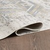Maxax Boho Woven Rugs  for Entryway, Kitchen, Front Door Indoor Entrance, Entry, Kids Room (Grey/Blue) - 4 of 4
