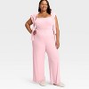 Women's Variegated Ribbed Pajama Pants - Auden™ - 3 of 3