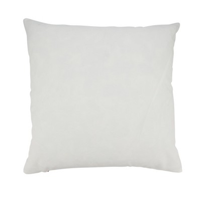 Tropical Flamingo and Palm Tree Polyester Outdoor Pillow, 18" x 18", Blue