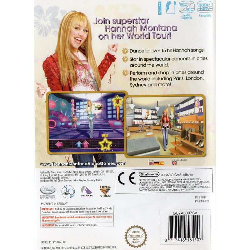 Hannah Montana: Spotlight World Tour - Nintendo Wii, 2 of 6