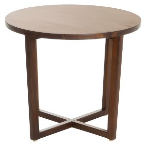 Tansy Small Accent Table - Wood - Rich Mahogany - Christopher Knight Home, Brown