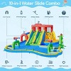 Yaheetech 10-in-1 Water Bounce House with Slides for Kids Aged 3 to 8 - 4 of 4