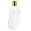 HomeRoots 7" Clear And Gold Geo Faceted Crystal Tabletop Taper Candlestick - 4 of 4