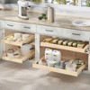 LOVMOR Pull Out Cabinet Organizer 10.5" W x 21" D, Soft Close Slide Out Drawer Storage for Kitchen, Pull-Out Organizer Storage for Base Cabinet - 2 of 4