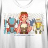 Eden Charge Well Juniors White Crop T-shirt - 2 of 3