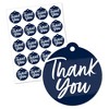 Big Dot of Happiness Navy Blue Elegantly Simple - Guest Party Favor Gift Tags (Set of 20) - 2 of 4