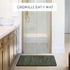 Soft Absorbent Chenille Bath Mat Rug with Anti-Skid Rubber Backing - Becky Cameron - 2 of 4