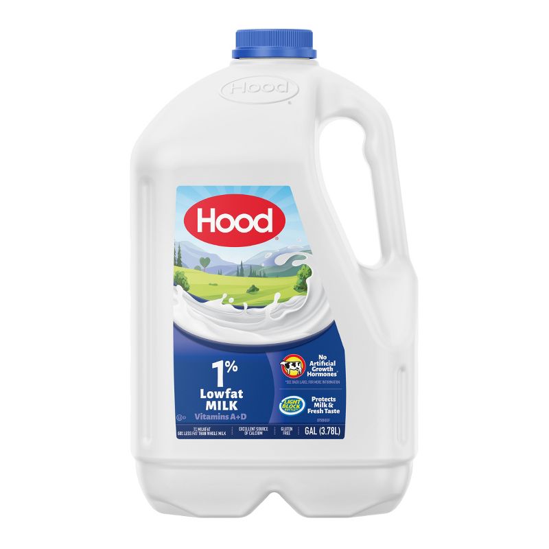 Hood 1% Low Fat Milk - 1gal, 1 of 8
