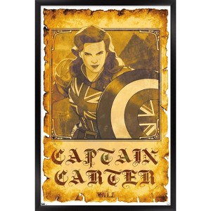 Trends International Marvel What If: Season 2 - Captain Carter Framed Wall Poster Prints - 1 of 4