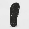 Shower Flip Flops Black - Room Essentials™ - 4 of 4