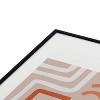 Nick Quintero Arid Contour Metal Framed Art Print - Deny Designs - 3 of 4