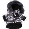 Pet Life (R) Classic Metallic Fashion 3M Insulated Dog Coat Parka with Removable Hood - 4 of 4