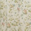 Ellis Curtain Abigail Classic Floral Design Button Holes Shower Curtain 72" x 72" Multicolor - 4 of 4