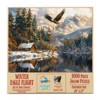 Sunsout Winter Eagle Flight 1000 pc   Jigsaw Puzzle 77129 - 3 of 4