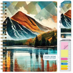 Global Printed Products Hardcover AY 2025-2026 Fashion Planner - 8.5"x11" (Lake View) - 1 of 4