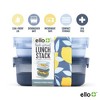 Ello 2pk Plastic Lunch Stack Food Storage Container - 3 of 4