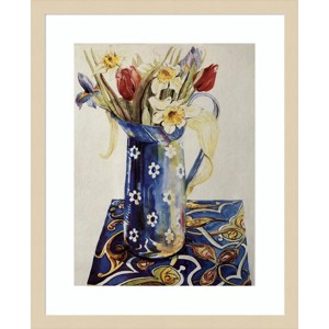 Amanti Art Tulips by Thewsey Joan Wood Framed Wall Art Print - 1 of 4