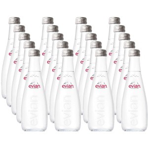 Evians Spring Still Water - Case of 20/330 ml - 1 of 2