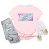 Simply Sage Market Women's Teacher Checkered Colorful Short Sleeve Graphic Tee - 3 of 4