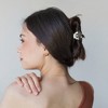 Unique Bargains Halloween Claw Clip Black White 1 Pc - 2 of 4