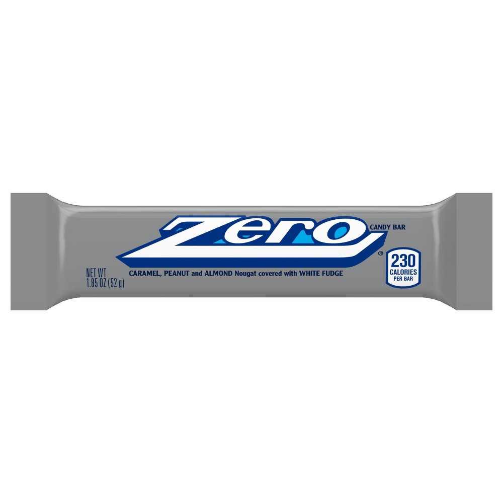 UPC 010700804228 product image for Zero Caramel Peanut and Almond Nouget w/ White Fudge Candy Bar 1.85 oz | upcitemdb.com