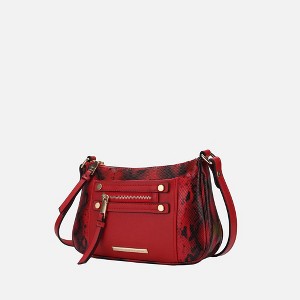 MKF Collection Essie vegan leather Snake embossed Crossbody Bag by Mia K - 1 of 4