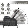 Buenhomino Outdoor Chaise Lounge Chairs Set, Set of 2 Wicker Patio Reclining Chairs with Adjustable Backrest and Cushion, Rattan Lounger for Pool - 4 of 4