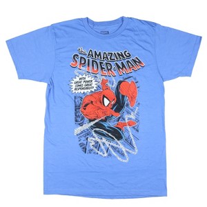 The Amazing Spider-Man Men's The Spider or the Man Short Sleeve T-Shirt - 1 of 3