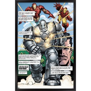 Trends International Marvel Comics - Iron Man - Marvel Comics 1000 Framed Wall Poster Prints - 1 of 4