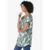 Woman Within Plus Size Knit Henley Tunic - 4 of 4