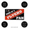 Evergreen Home of a Fan Philadelphia Flyers 28" x 16" Woven PVC Indoor Outdoor Doormat - 3 of 4