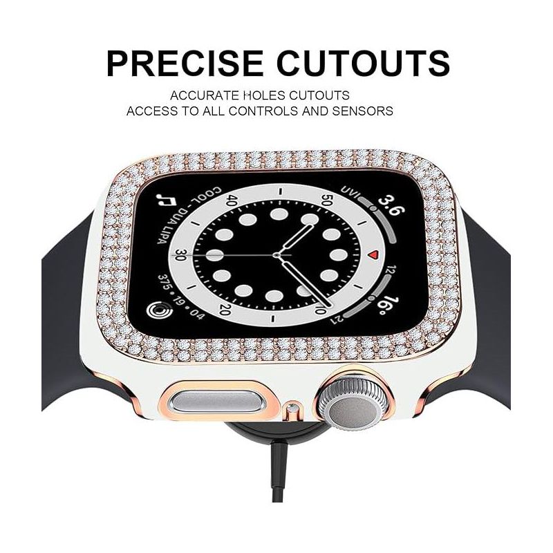 Worryfree Gadgets Bling Bumper Case for Apple Watch - 6 size options, 5 of 8