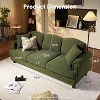 XIZZI 3 Seater Sofa Couch with Deep Seats, Modern Upholstered Sofa with Armrests, Comfy Couches for Living Room, Bedroom and Office - 2 of 4