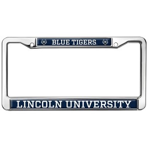 Lincoln University Mascot Full Size Standard License Plate Metal Frame - 1 of 4
