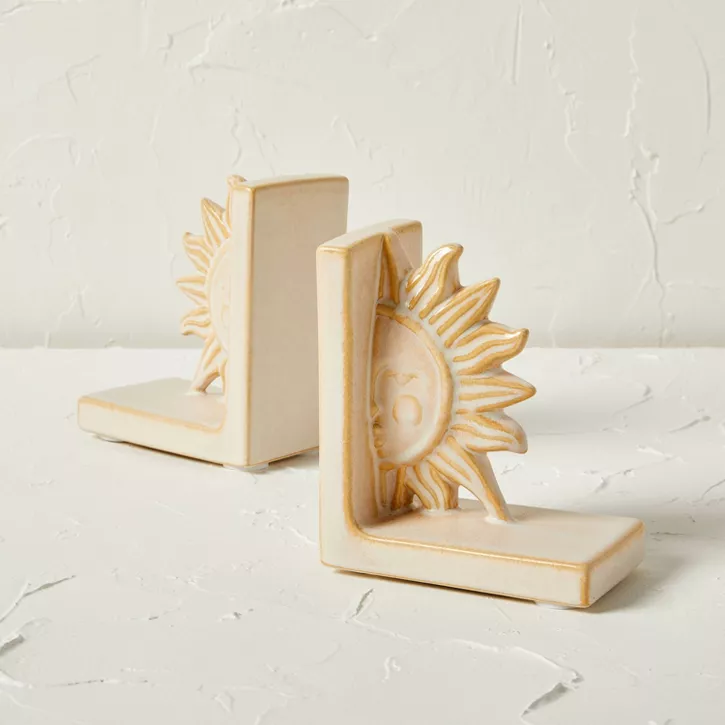 Sun Bookends - Christmas gifts for book lovers
