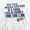 Smokey And The Bandit Lack Of Respect Adult Pull-Over Hoodie - 2 of 4