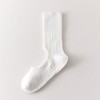 Anna-Kaci 2-Pair Non-Slip Pilates Socks with Open Instep Cutout and Ribbed Knit Design for Yoga, Barre, and Dance Workouts - 3 of 4