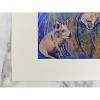 The Pink Picket Fence Hand-Signed Art Print “Of Flying Pigs” – 20x16 Matted Wall Art – Fine Art Reproduction from Oil Painting by Kallen - 2 of 4