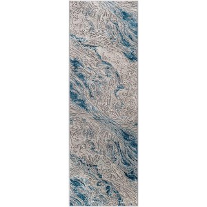 Mark & Day Eenrum Woven Indoor Area Rugs Teal - 1 of 4