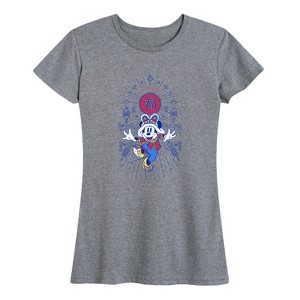 Women's - Disney - Happy New Year Mickey Short Sleeve Graphic T-Shirt - 1 of 4