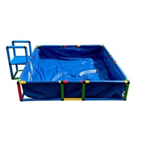 Funphix Buildable Swimming Pool/Outdoor Building Toy Pool, Ball Pit, Sandpit /Connects with Other Funphix Sets - 1 of 4