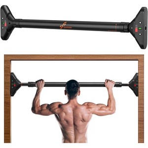 Sportneer Pull Up Bar: Strength Training Chin up Bar without Screws - Adjustable 29.5''-37'' Width Locking Mechanism - 1 of 4