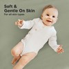 KeaBabies Mini Crib Sheets for Baby Girls, Boys, 2-Pack Soothe Pack and Play Sheets Fitted, Organic Pack N Play Mattress Sheet - 4 of 4