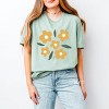 Yellow Daises - Womens Short Sleeve Tee - 2 of 4
