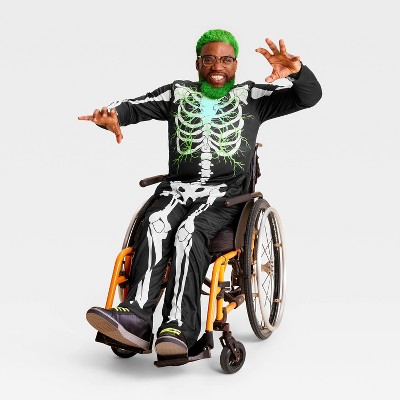 Light Up Electric Bones Skeleton Adaptive Adult Costume - Hyde and EEK! Boutique™