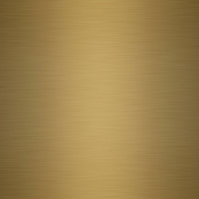 Sleek Soft Gold Steel and Glass 44" Short Etagere for Books